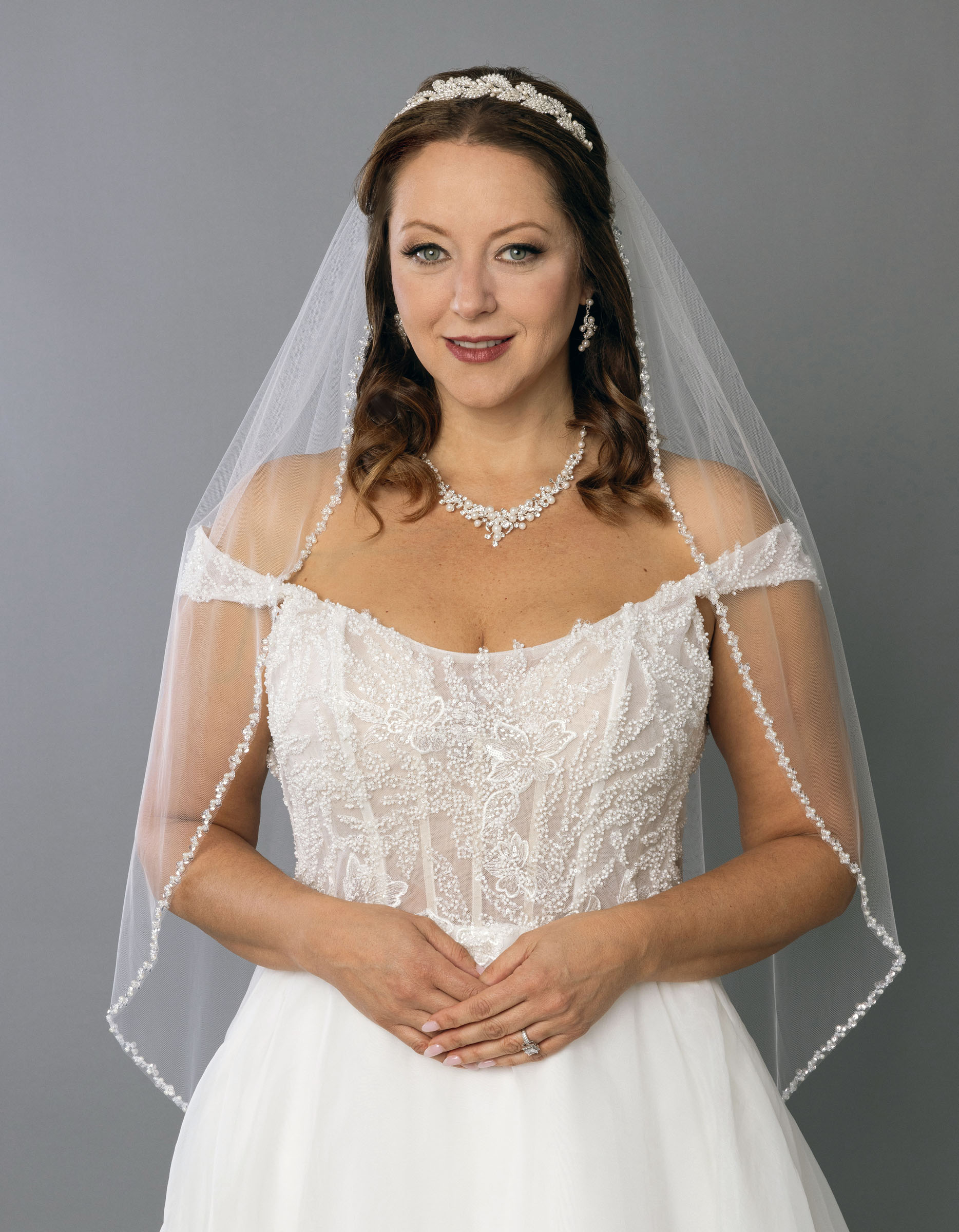 Bridal Classics Single Tier Veils MV-2568