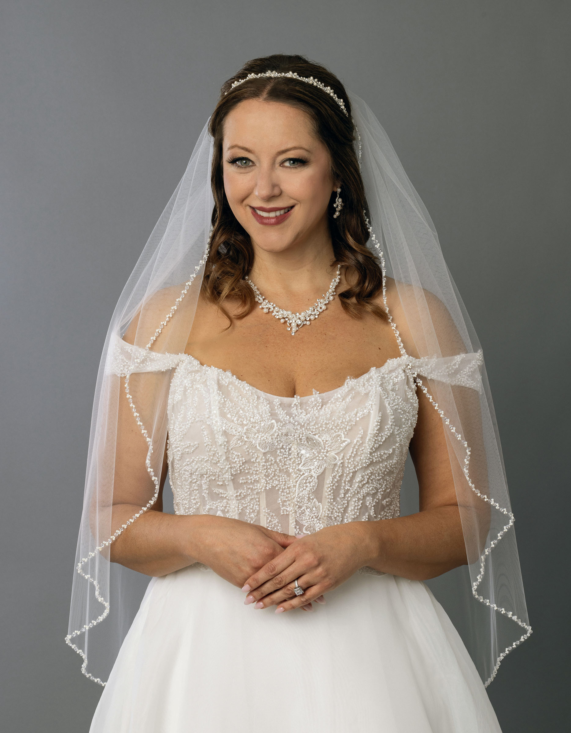 Bridal Classics Single Tier Veils MV-2570