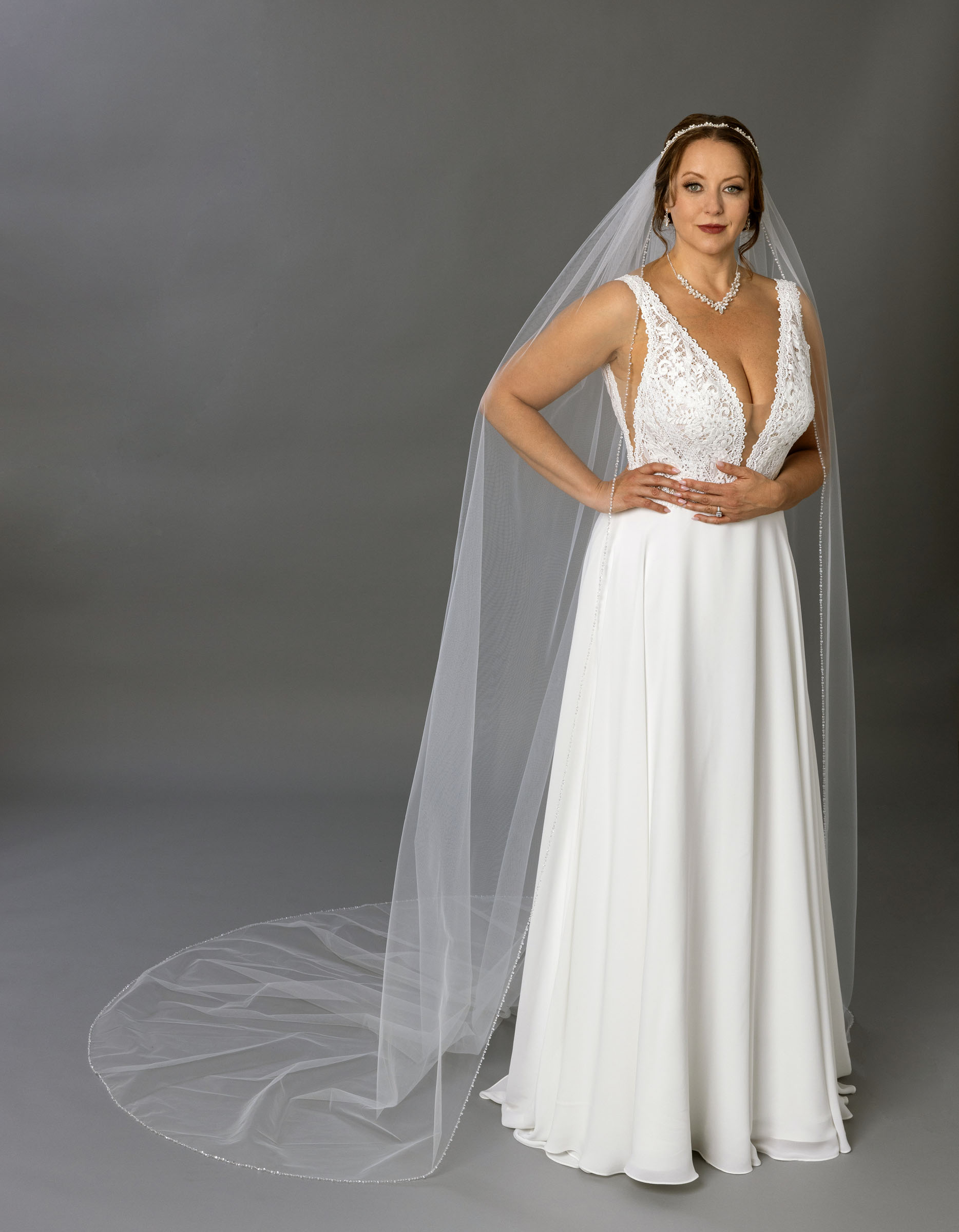 Bridal Classics Single Tier Veils MV-2576