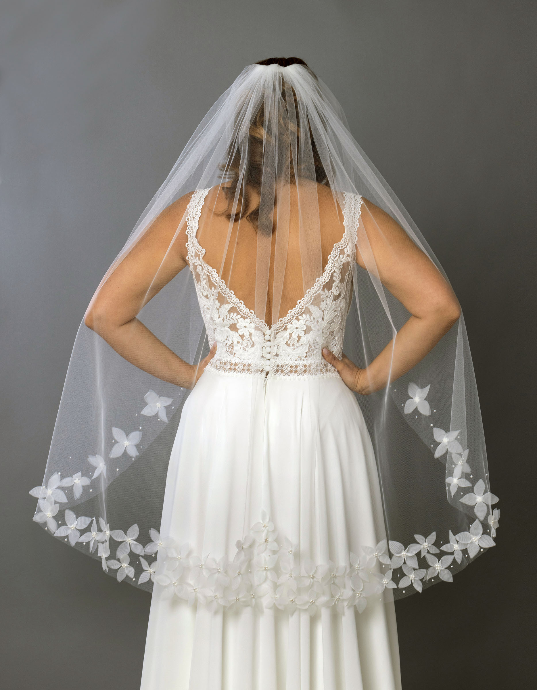 Bridal Classics Single Tier Veils MV-4025