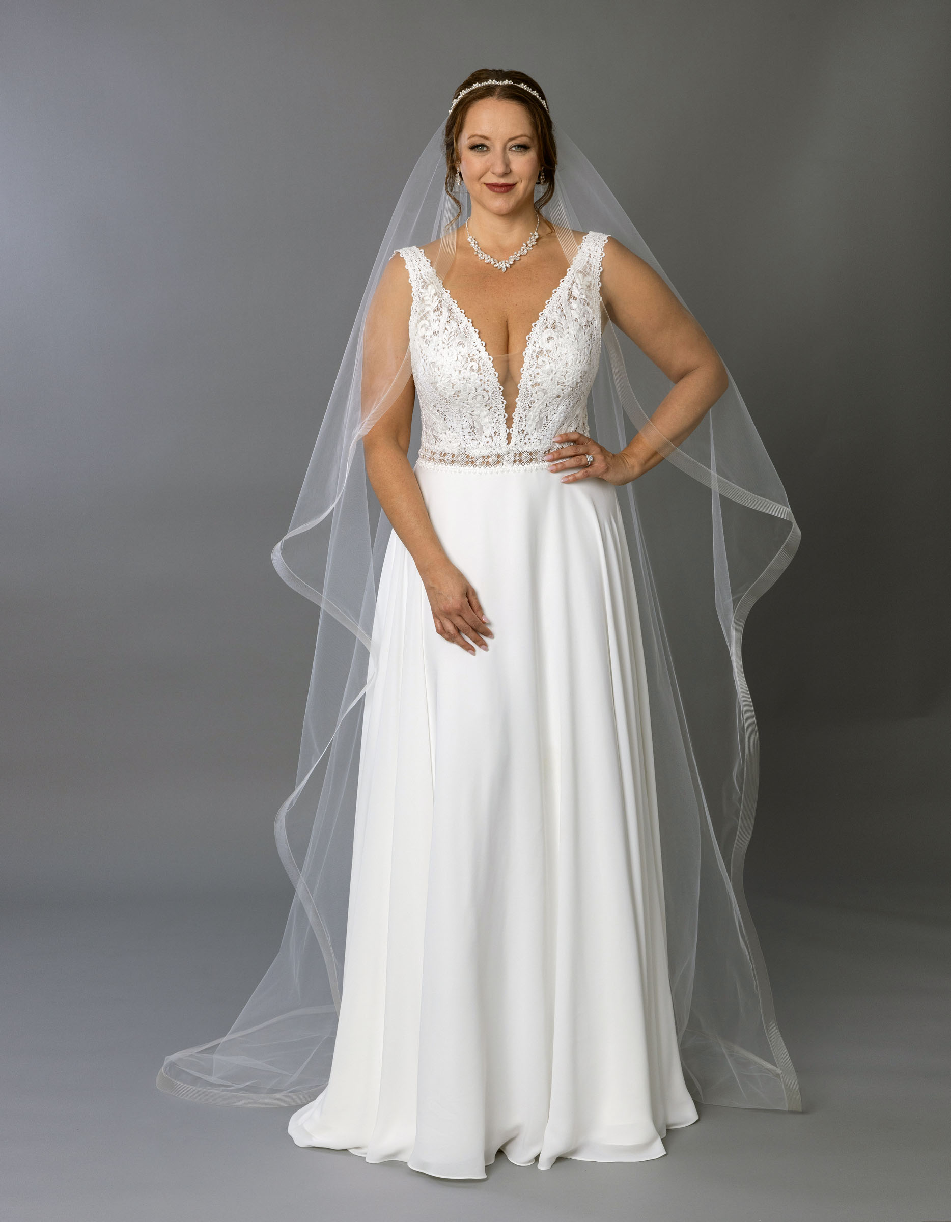 Bridal Classics Single Tier Veils V-845