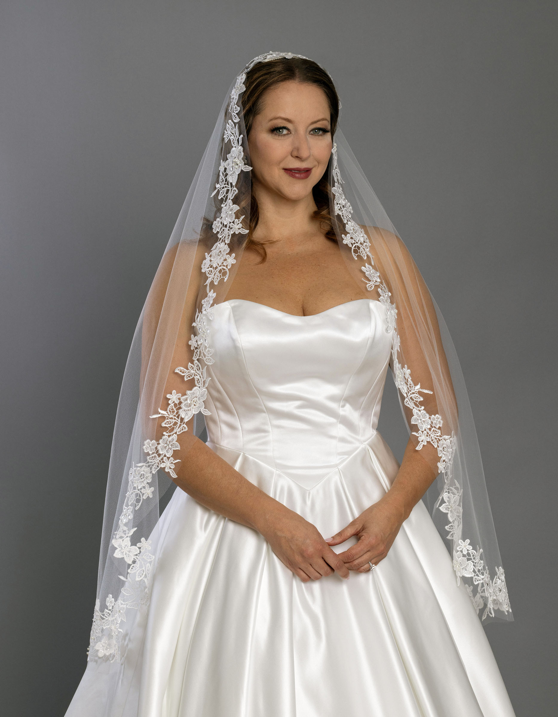 Bridal Classics Single Tier Veils V-846