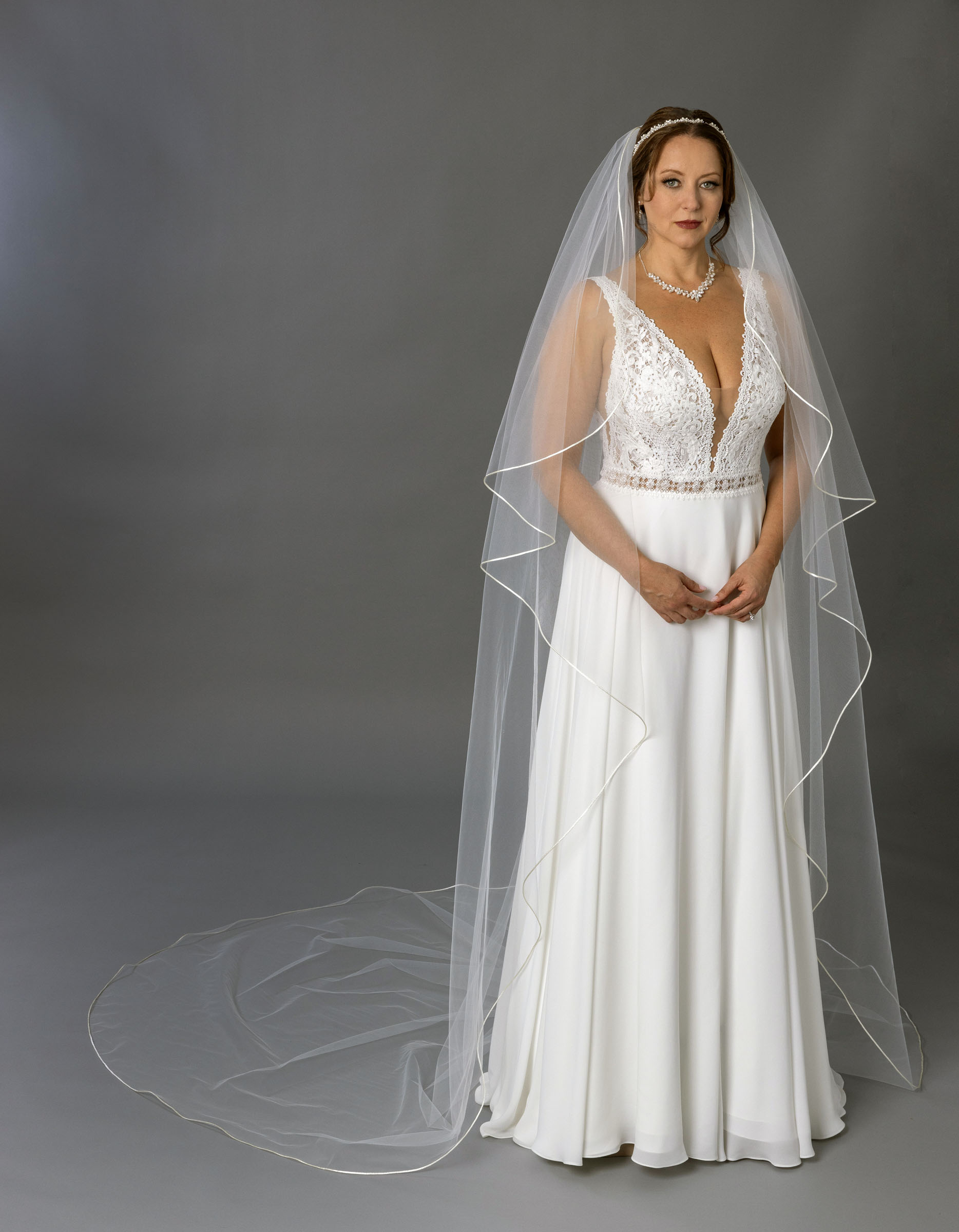 Bridal Classics Single Tier Veils V-849