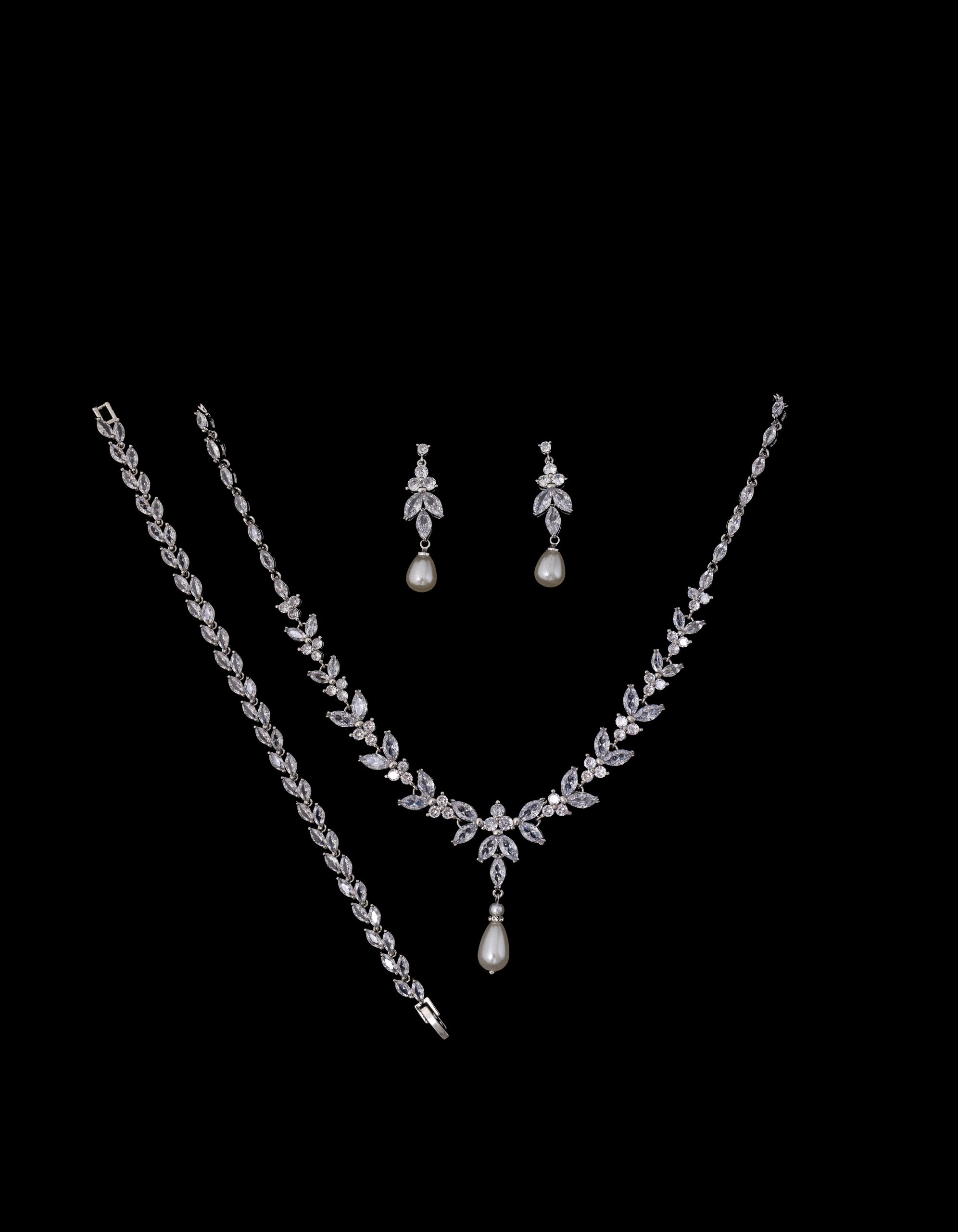 Bridal Classics Necklace Sets CZ-980