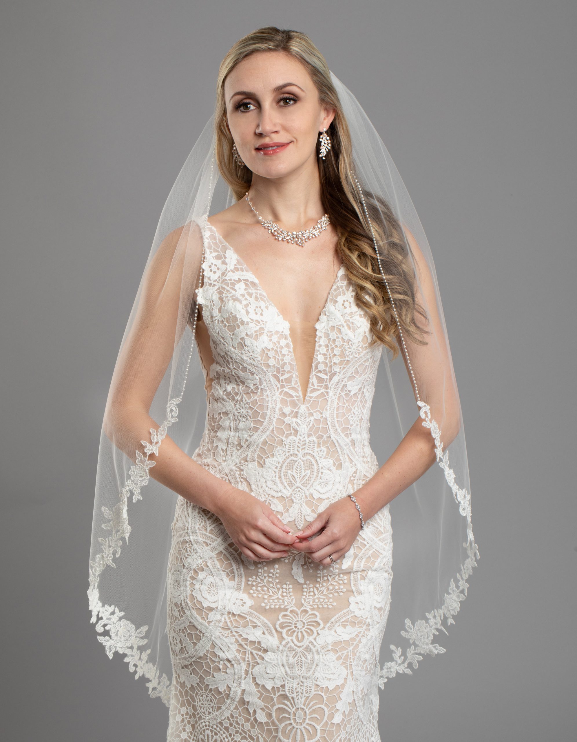 Bridal Classics Single Tier Veils MV-2593