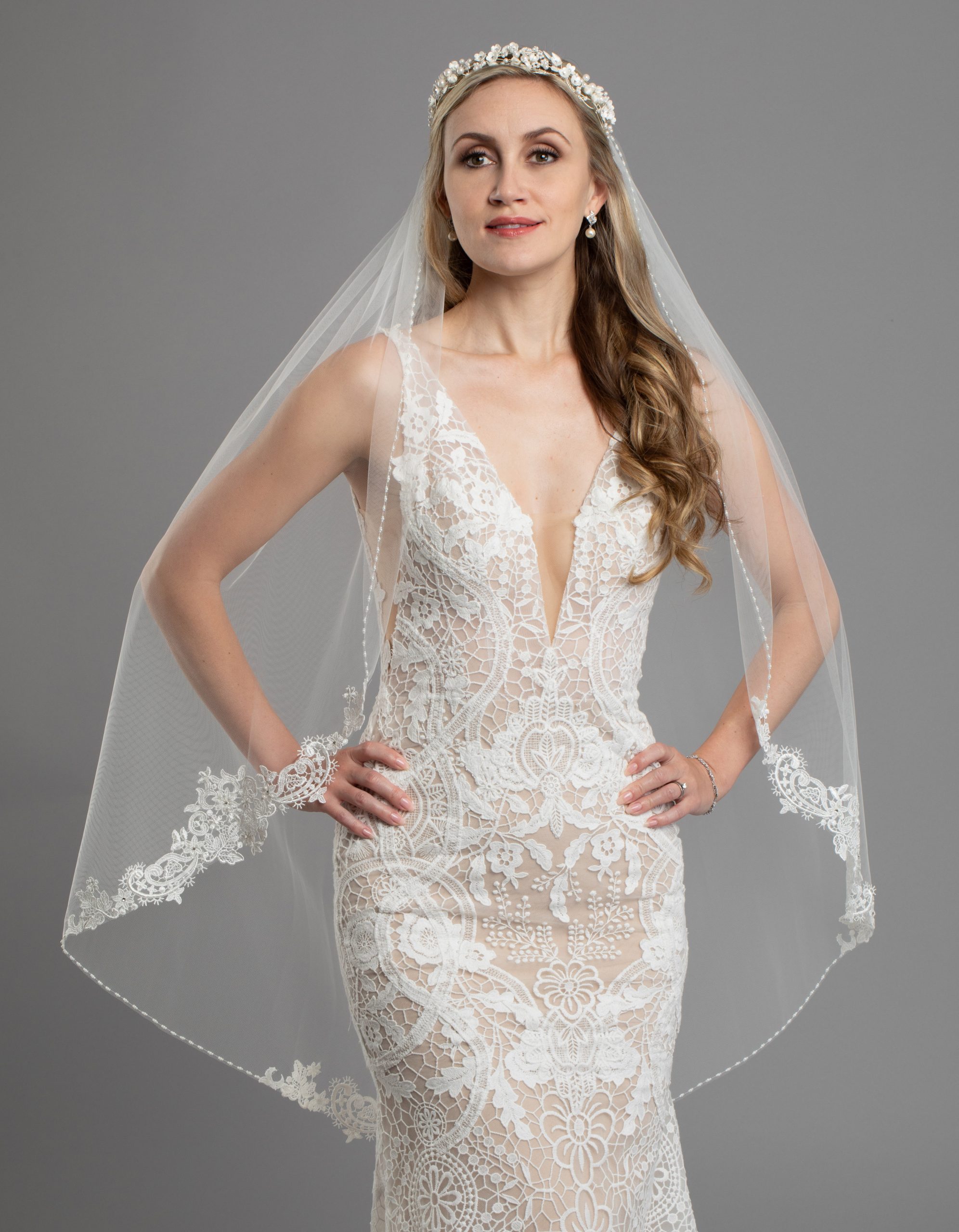 Bridal Classics Single Tier Veils MV-2596