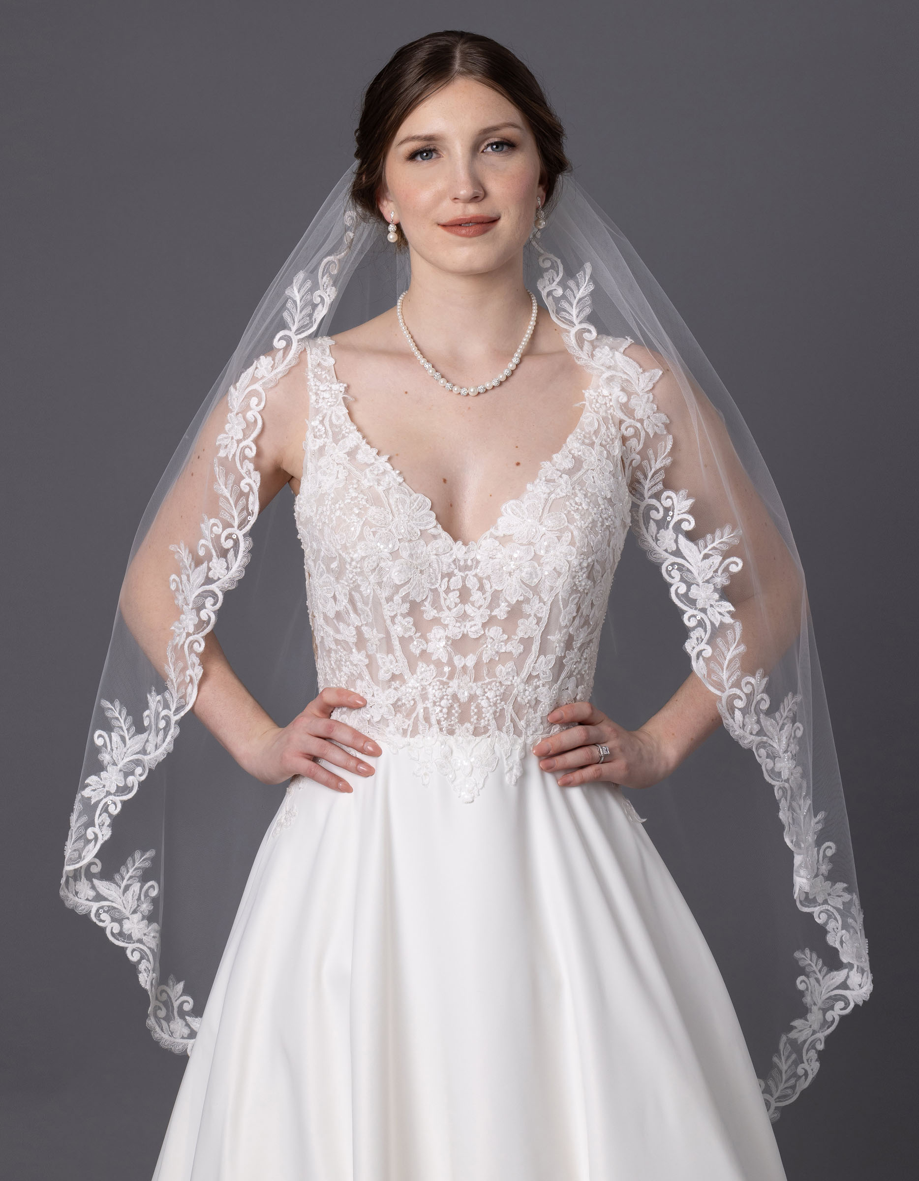 Bridal Classics Single Tier Veils MV-2602