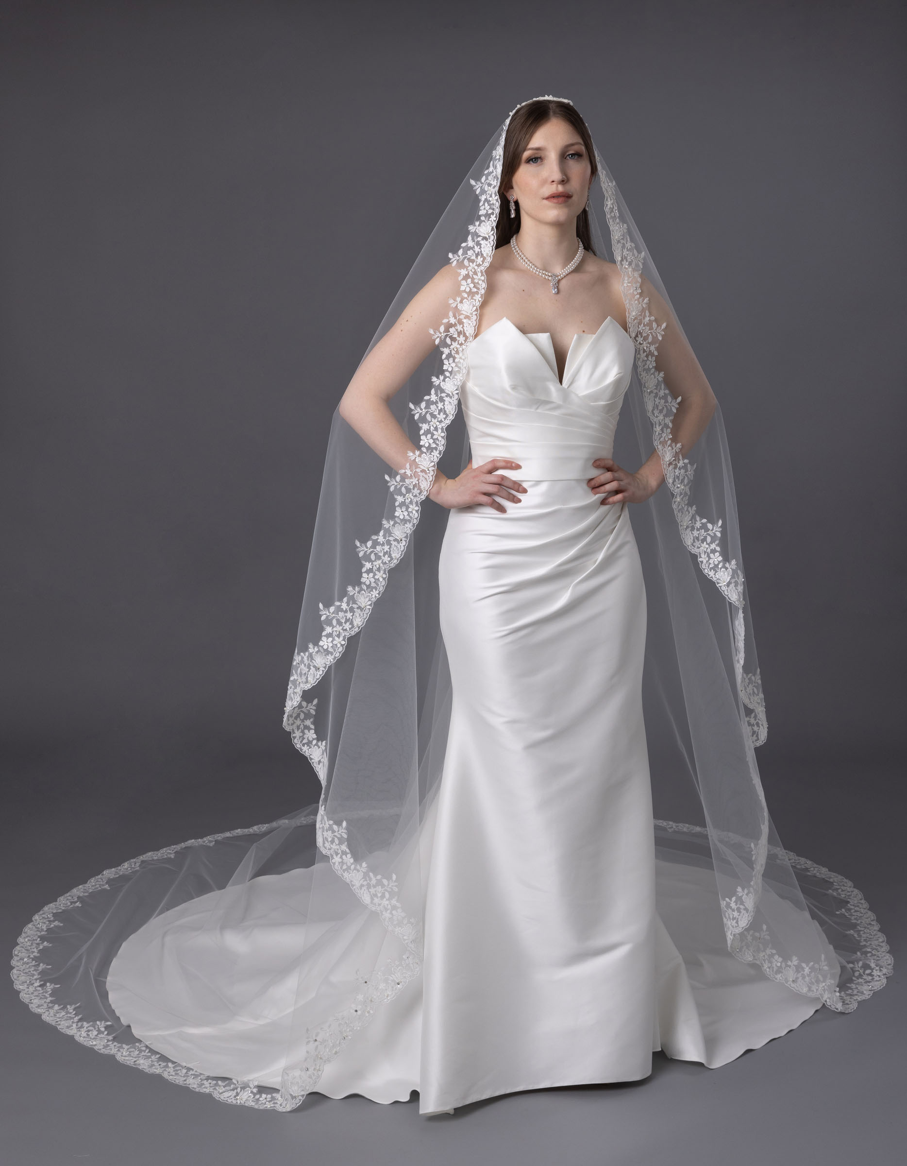 Bridal Classics Single Tier Veils MV-2603