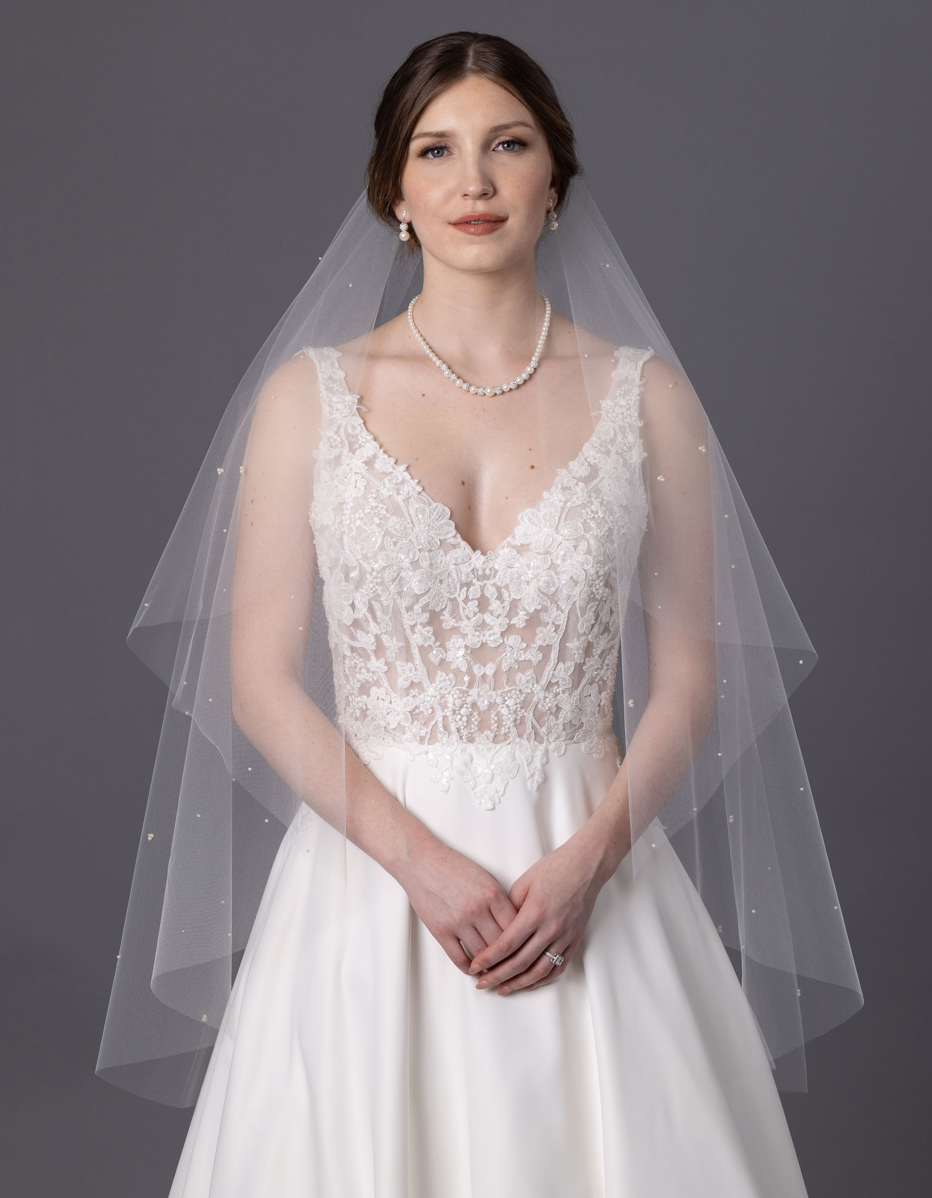 Bridal Classics Single Tier Veils V-858